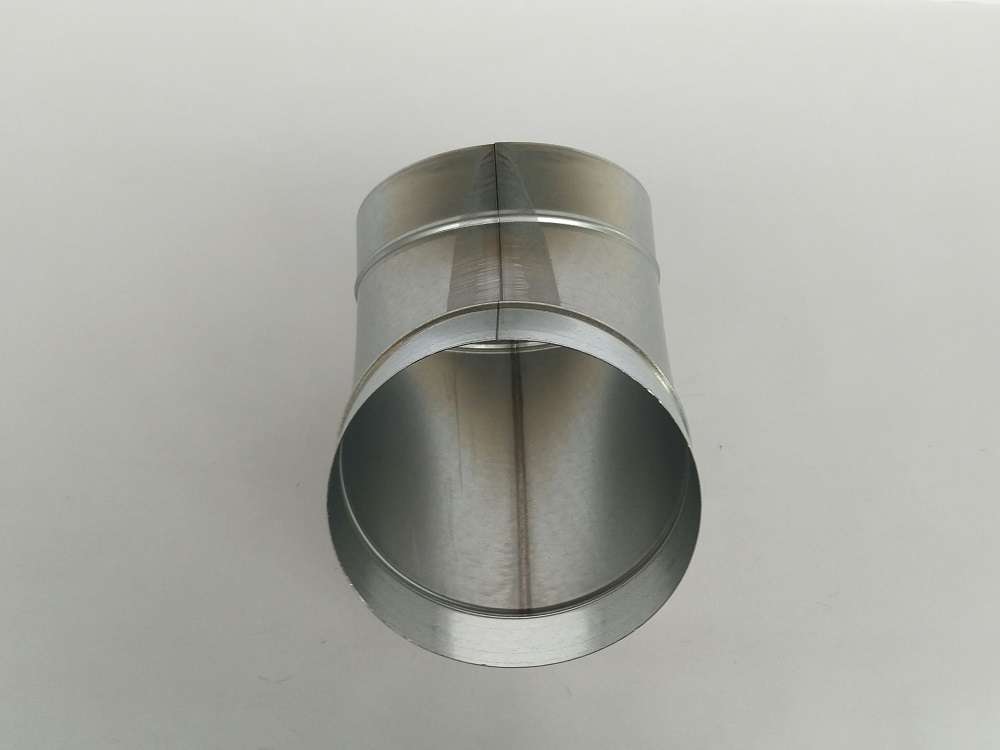 90° Bogen Wickelfalzrohr 200 Mm – Verzinktes Lüftungsrohr Für Abluft & Zuluft