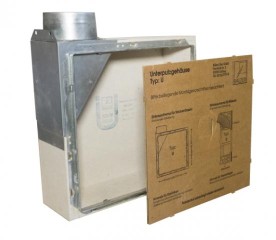 Unterputzgehäuse UL mit Nebenanschluss links | Unterputzgehäuse